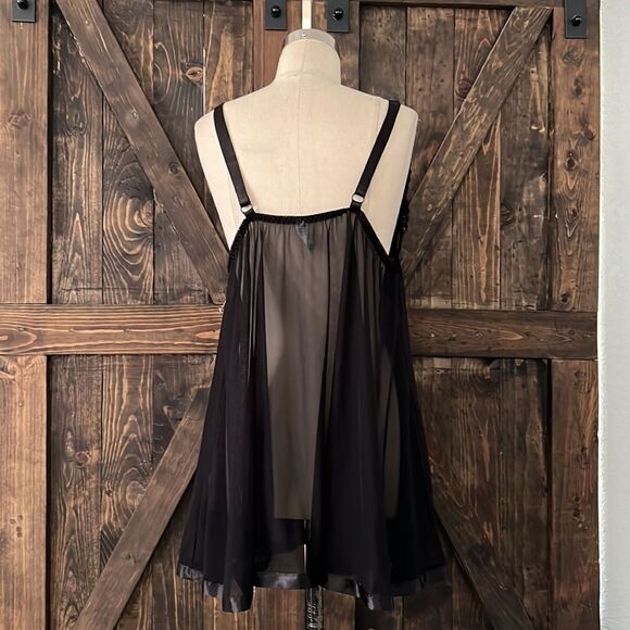 New Sexy Women's Large Steel Plate Chest Sleepwear Lingerie - Picture 3 of 9